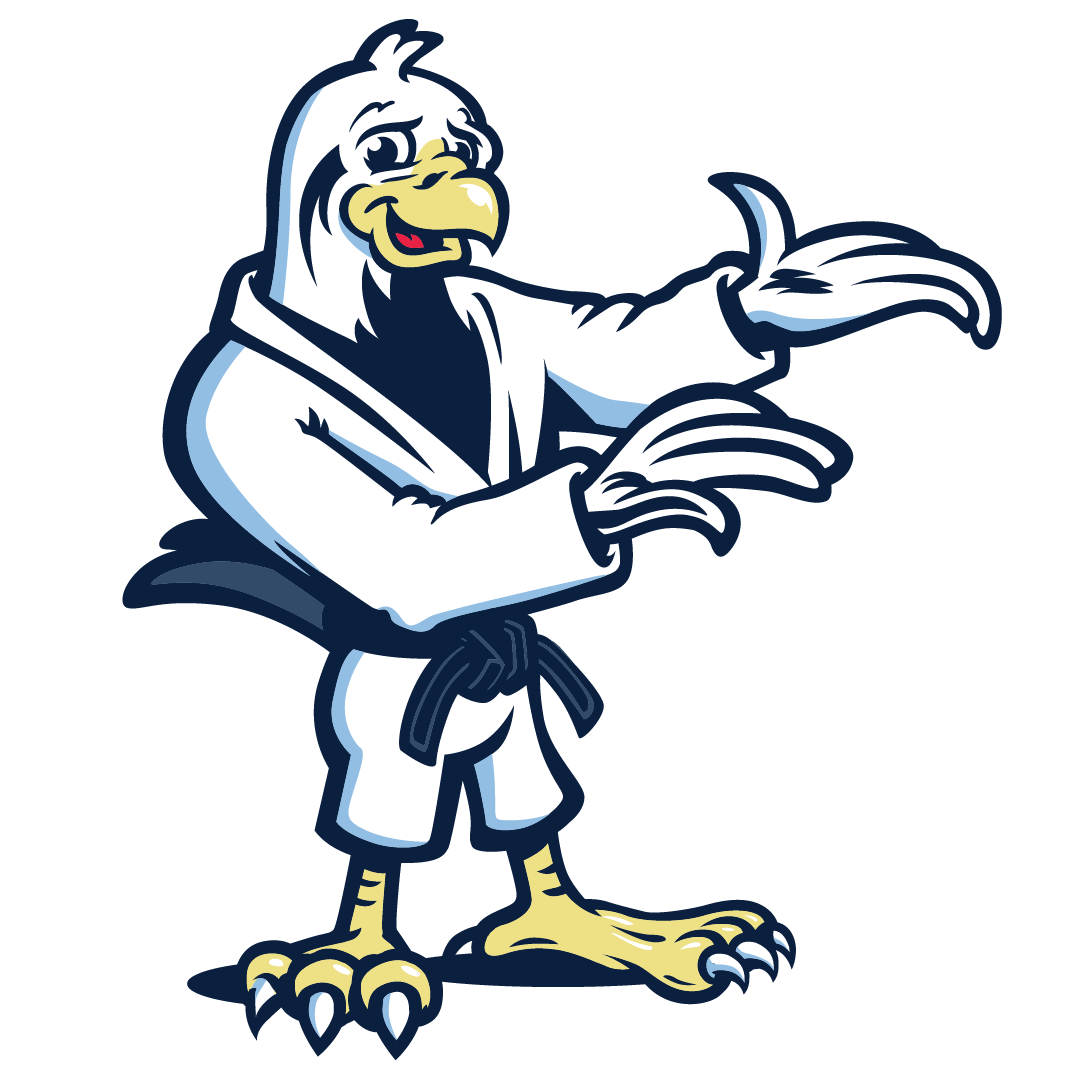 Eagle showing stuff