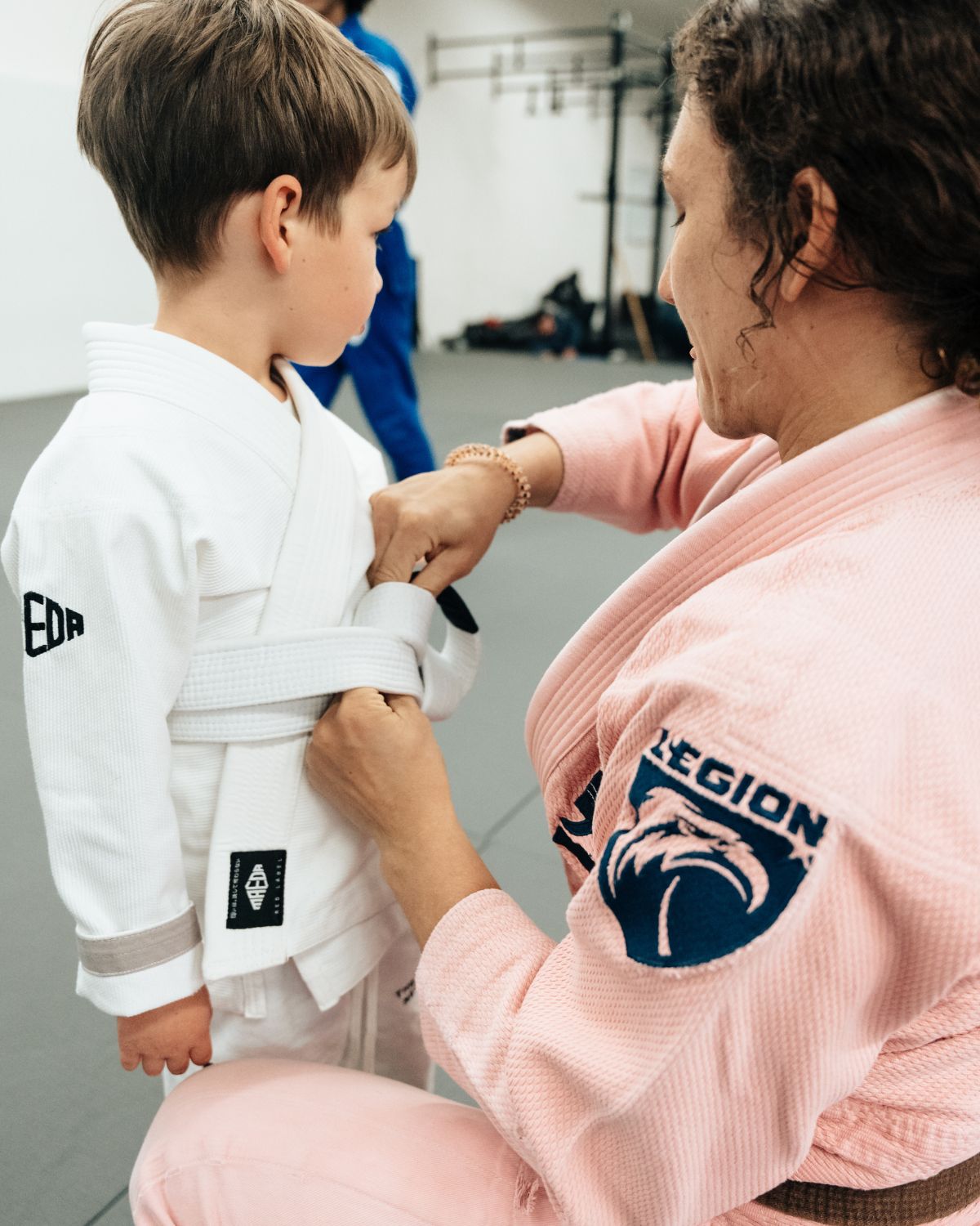 Kids training jiu-jitsu at Legion AJJ in Mira Mesa, San Diego