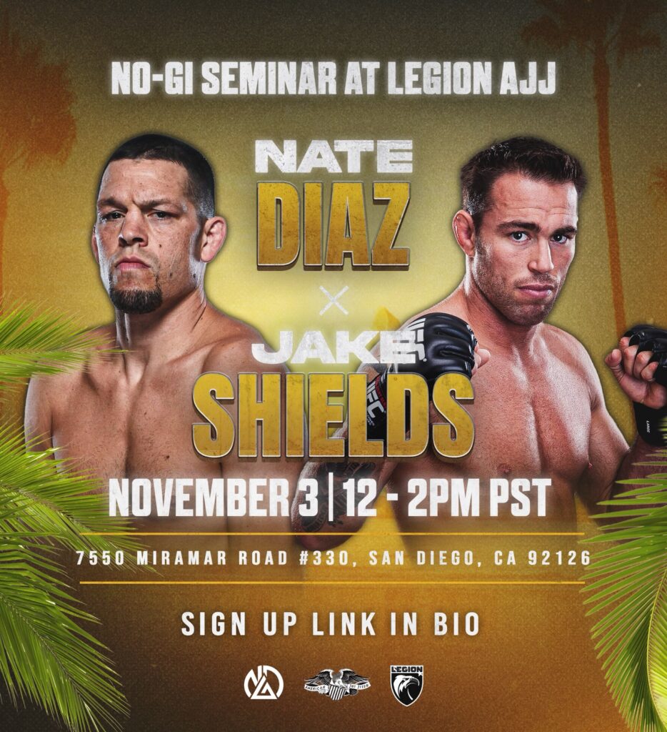 Nate Diaz and Jake Shields Seminar