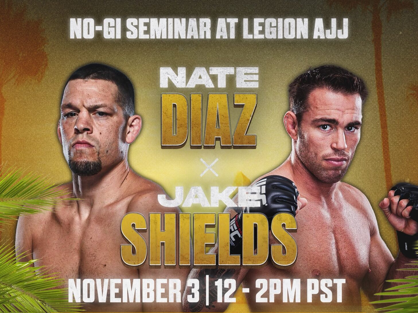 Nate Diaz and Jake Shields Seminar